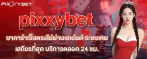 pixxybet บาคาร่าเว็บตรงไม่ผ่านเอเย่นต์ ระบบเกมเสถียรที่สุด บริการตลอด 24 ชม.